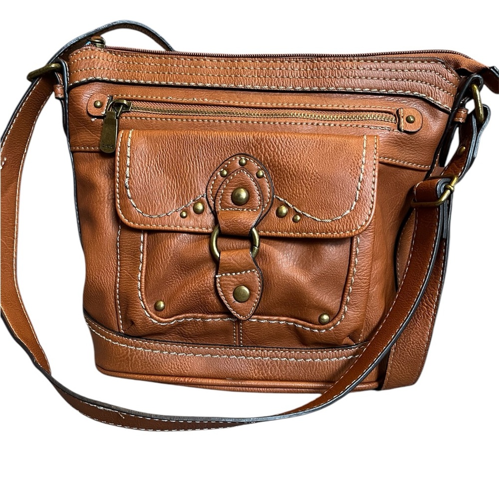 Boc Brown Crossbody Bag - Picture 1 of 11
